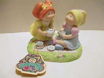 1984 Cabbage Patch Kids  Tea For Two  Porcelain Figurine Signed Xavier Roberts • $0.99