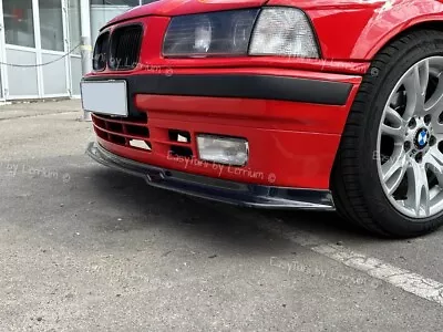 BMW E36 NON M3 Front Splitter Lip Spoiler Gloss Abs Plastic • $145