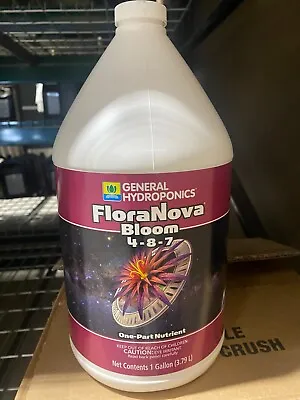 $72.99 • Buy General Hydroponics FloraNova Bloom 1 Gallon - Gh Flora Nova Qt Gal