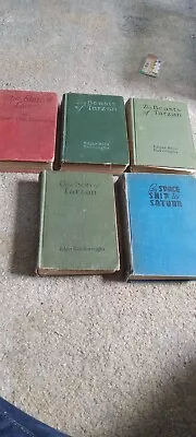 5 Antique Edgar Rice Burroughs Books 1st 1 Rookwood • $20