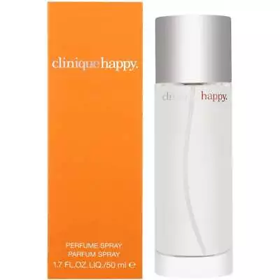£24.69 • Buy Clinique Happy 50ml Edp Spray For Her - New Boxed & Sealed - Free P&p - Uk