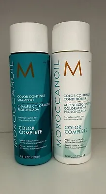 Moroccanoil Color Complete Shampoo 8.5 Oz + Conditioner 8.5oz  2 Pcs Duo SET NEW • $33.20