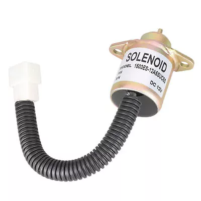 Fuel Shut Down Solenoid Valve 12V For Ariens John Deere Stihl SnowEx Yanmar • $40.52