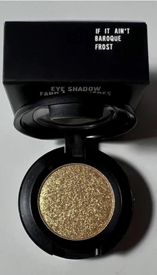 £14.99 • Buy MAC EYE SHADOW ' IF IT AIN'T BAROQUE FROST ' New - Boxed  Sparkling Gold