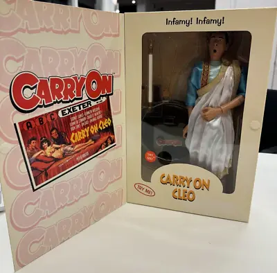 Carry On Cleo Rare Original Kenneth Williams Limited Edition Boxed Action Figure • £225