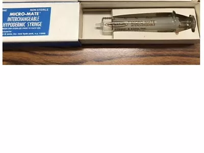 Hypodermic Syringe - Micro-Mate - Interchangeable - 20cc - NEW (B1) • $32