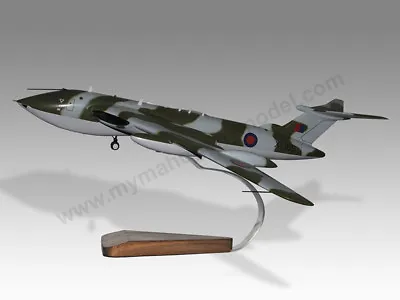 Handley Page Victor K2 RAF XL189 Solid Mahogany Replica Airplane Desktop Model • £159.50
