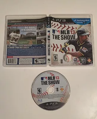 MLB 13 The Show Baseball (Sony PlayStation 3 2013) PS3 Mint Disc • $2.43