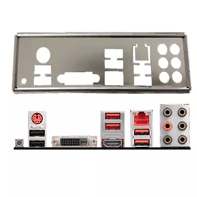 1pcs OEM I/O Shield Motherboard Backplate Baffle For MSI B450 Gaming Plus • $4.99