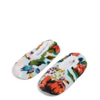 Vera Bradley Cozy Life Slippers Sea Air Floral New With Tags Size Large • $15