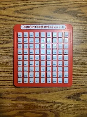 Educational Keyboard Multiplication X Press & See Home School Math Table • $14.99