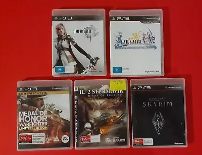 Final Fantasy XIII 8 PS3 PlayStation 3 Games Lot X 5 • $29.99