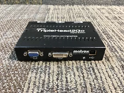 Matrox T2G-DP3D-IF TripleHead2Go Digital SE External Adapter • $52.66