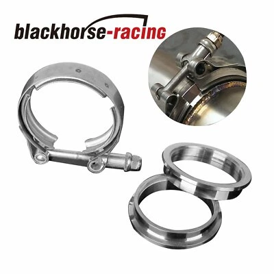 $14.99 • Buy 3'' Inch Mild Steel V-Band Clamp Kit Male/Female 3  V Band Turbo Exhaust Vband