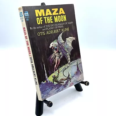 Maza Of The Moon By Otis Abelbert Kline 1965 Ace F-321 Ca Frank Frazetta Pb  • $28.49