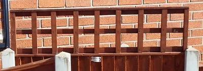 2 X Fence Panel Extender 600mm Long Post Extension Trellis Suitable For 1 Panel • £8.75