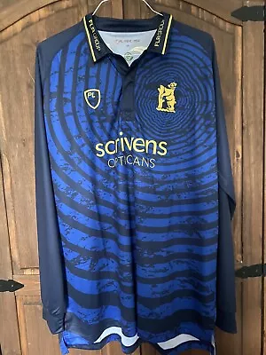 Worcestershire County Cricket Club Shirt (Size 2XL Sandwell College) • £4.50