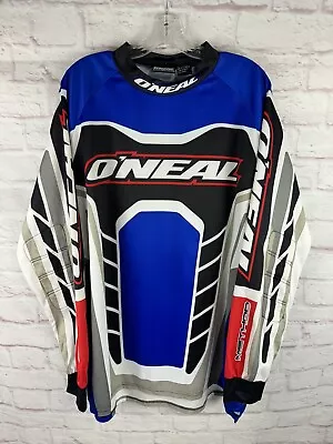Vintage Y2K O'neal Racing Motorcross Jersey With Padded Elbows Size Men's XL • $24.99