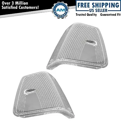 Side Corner Parking Light Lens Pair Set For 90-93 Volvo 240 • $45.99