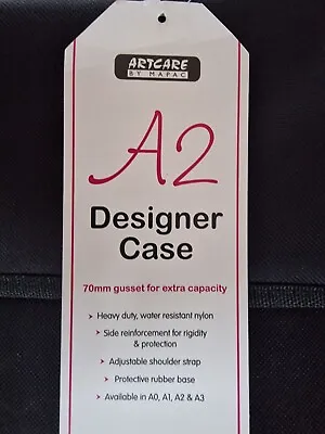  ARTCARE By Mapac A2 Black Designer Case • £40