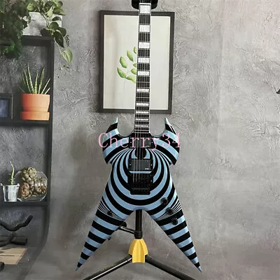 Pelham Blue Zakk Wylde Warhammer Electric Guitar 2 Humbuckers Black Hardware • $329