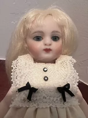 2011 Darlene Lane All Bisque Aimee Mignonette Doll With Glass Eyes 5 1/2  • $125