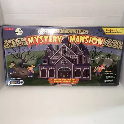 Lakeshore Learning Context Clues Mystery Mansion Game. New/sealed In Box. • $29.99