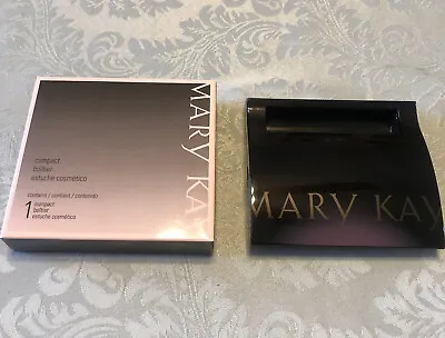 Mary Kay Compact Black Unfilled 017362 NEW In Box • $9.25