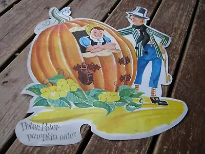 Vintage Original Libby's Advertising Poster Peter Peter Pumpkin Eater Farm  • $35