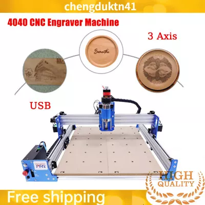 3 Axis 4040 Wood Carving Milling Machine Cnc Router Engraver Engraving Cutting • $384.75