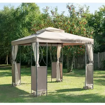 Luxury Steel Framed 2.5m Taupe Gazebo • £185