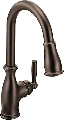 Moen 7185ORB Brantford Single Handle Pulldown Spray Kitchen Faucet W/Reflex Tech • $201.09
