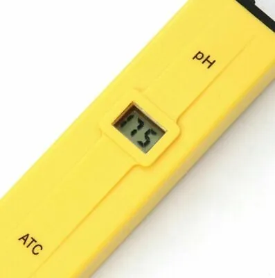 £10.06 • Buy Digital Electric PH Meter LCD Tester Pocket Hydroponics Aquarium Water Test Pen