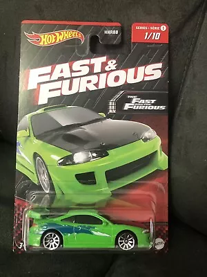 Hot Wheels 95 Mitsubishi Eclipse Fast & Furious 6. • $8.70