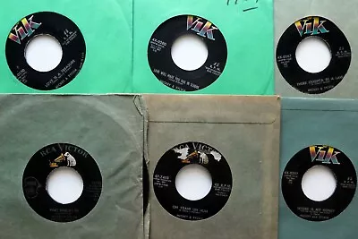 MICKEY & SYLVIA Lot Of 6x45rpm Singles Rn'B   CtLot300 • $30