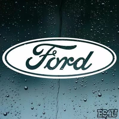 Ford Sticker Vinyl Decal - Pick Size / Color - F150 Powerstroke Mustang Focus ST • $2.99