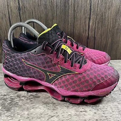 Mizuno Wave Prophecy 4 Running Shoes Purple Pink Women's Size 7.5 • $79.99