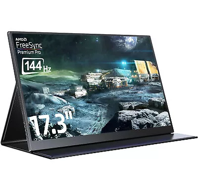 17.3  144Hz Portable Monitor FHD Gaming Monitor IPS Screen Portable Monitor • $254.99