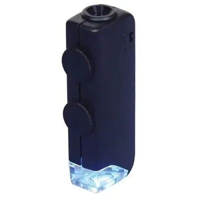 $18 • Buy Mini Handheld 60x-100x Pocket Microscope With LED