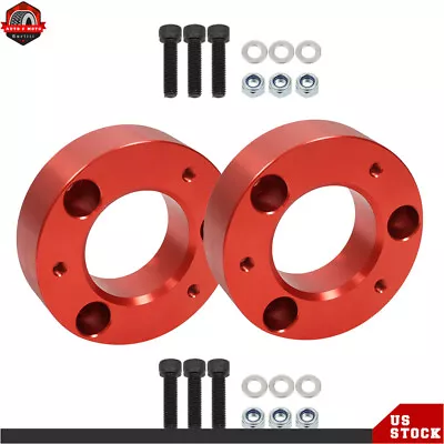 Pair 2.5” Front Leveling Lift Kit 2 1/2  For 2004-2023 Ford F150 2WD & 4WD Red • $33.11