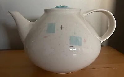 Vintage Vernon Ware Heavenly Days Tea Pot Metlox Mid Century Modern Kitchenware • $50