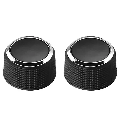 Pair Rear Control Knobs Audio Radio Fits Escalade Enclave Tahoe Chevrolet Gmc • $3.94