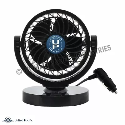 Mini Cooling Fan Turbo 12 Volt 360 Truck Cigarette Lighter Plug Universal 40847 • £20.45