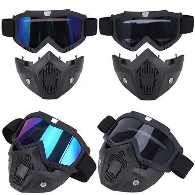 Motorcycle Motocross Race Goggles Dirt Bike Off Road Enduro Quad Glasses Eyewear • $12.34