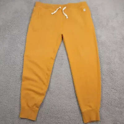 Champion XTodd Snyder Mens Jogger Sweatpants Size XL FLAWS Gold Lounge Fleece • $29.98