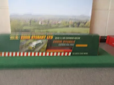 Hornby Container Wagon Eddie Stobart Ltd. Cat No.r6100 • £42