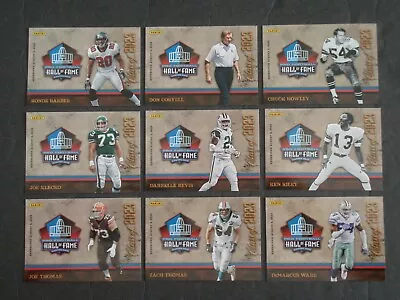 $3.95 • Buy 2023 Panini Pro Football Hall Of Fame CHOICE Revis Howley Coryell Klecko + HOF