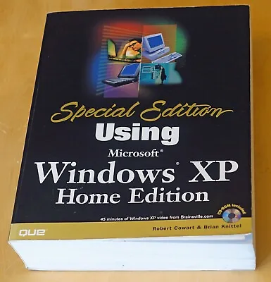 £4 • Buy Using Windows Xp Home - Special Edition With Training Cd-rom