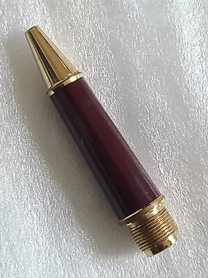 Vintage Montblanc 163 Rollerball Pen Burgundy  (Red) Barrel Nose Nice Wor • $45