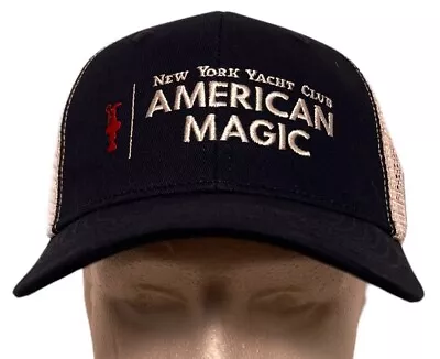 New York Yacht Club AMERICAN MAGIC Trucker Hat Cap 36th America’s Cup  • $55